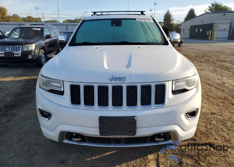 2015 Jeep Grand Cherokee Overland из США, поврежденный, VIN 1C4RJFCM9FC844986